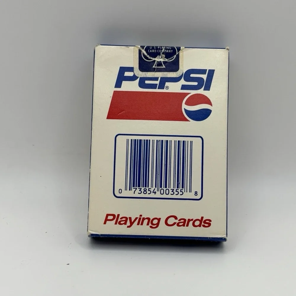 Pepsi Playing Cards Vintage 1989 Game Poker Casino Retro Vintage Original Logo